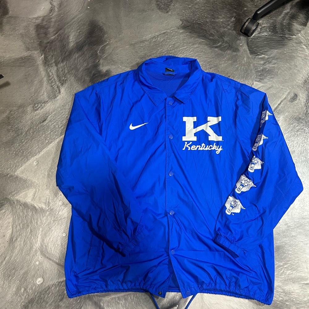 Nike Blue Windbreaker Jacket